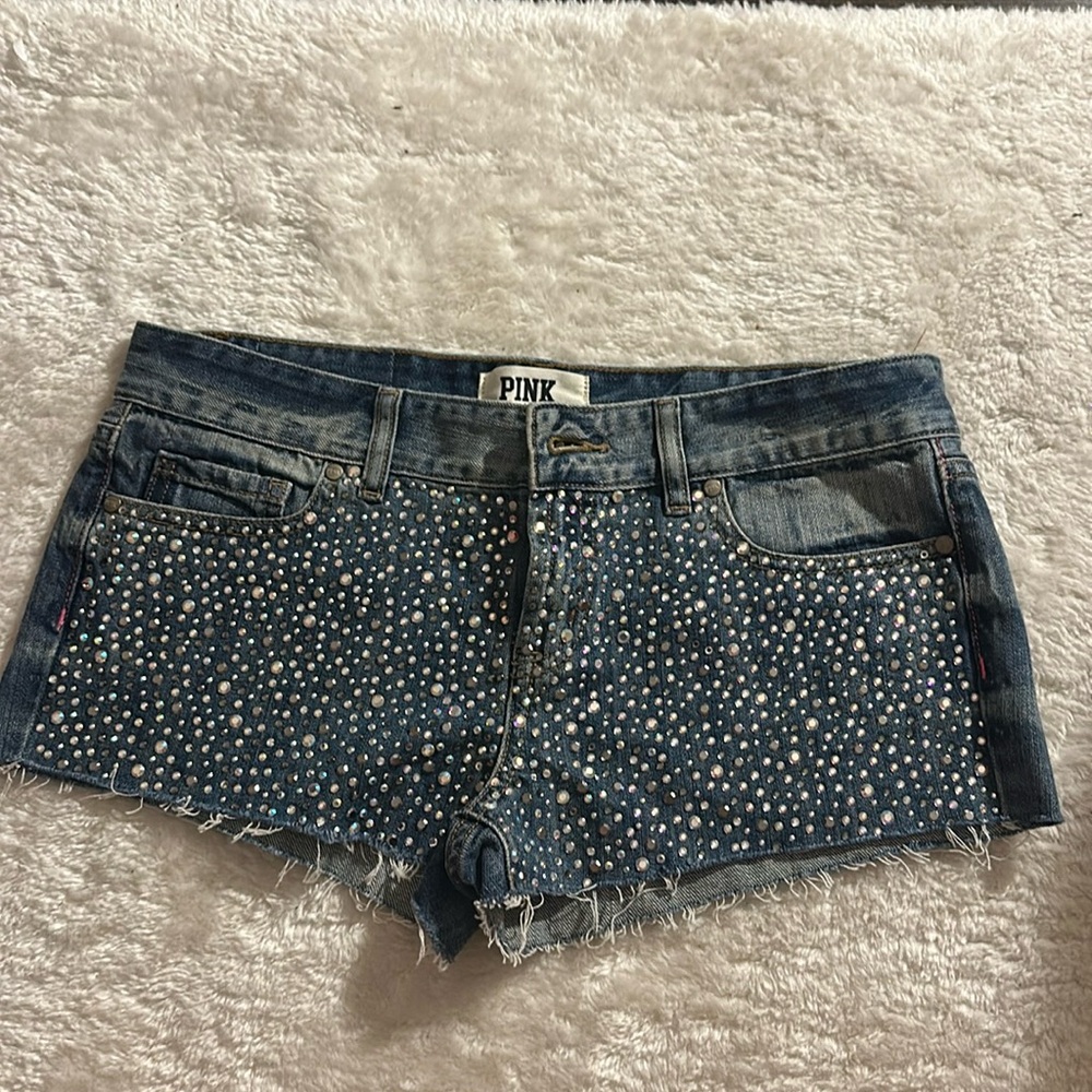 Vintage Victoria’s Secret pink denim shorts